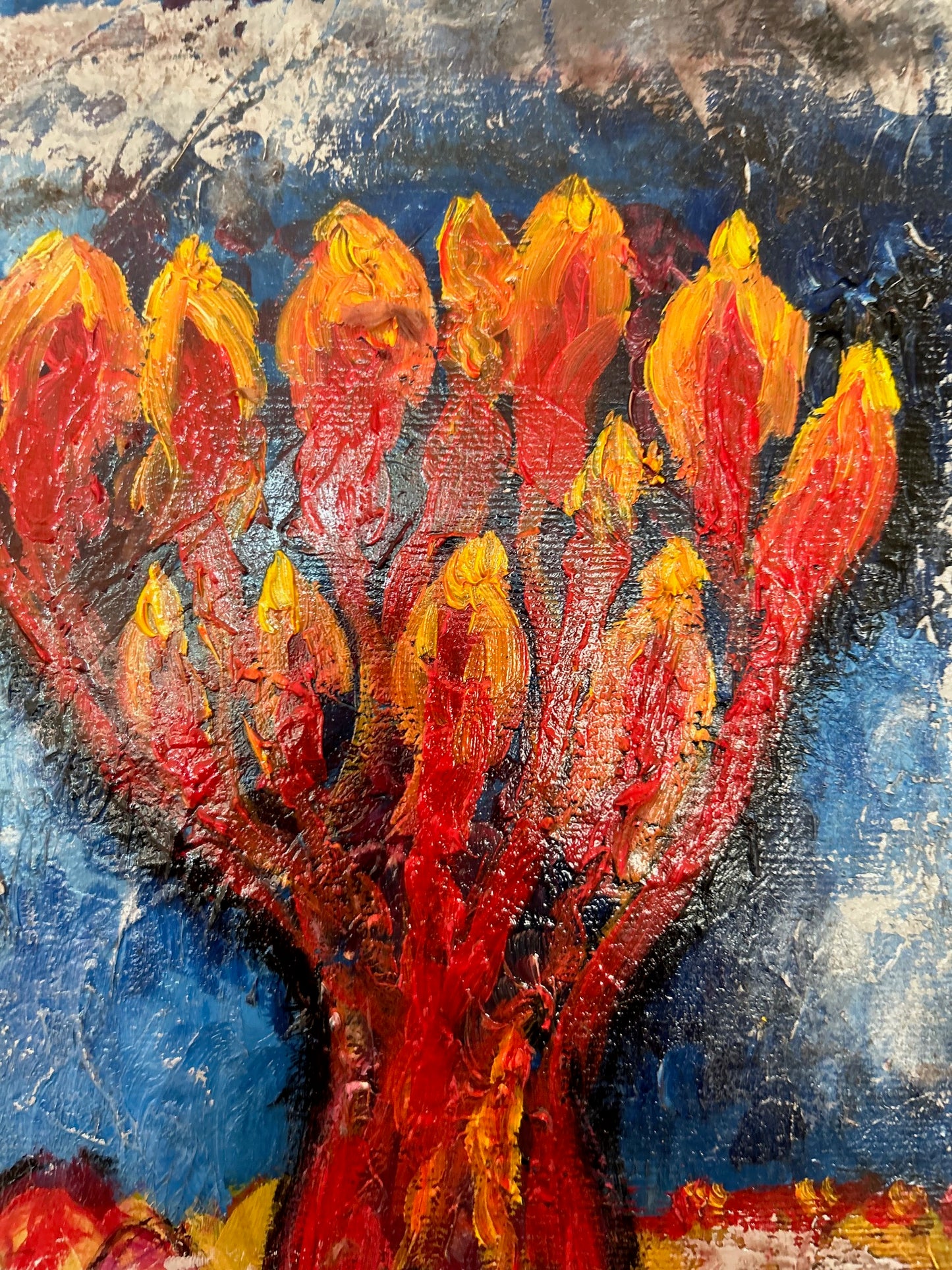 The Last Generation von Martin Burri | Ölgemälde