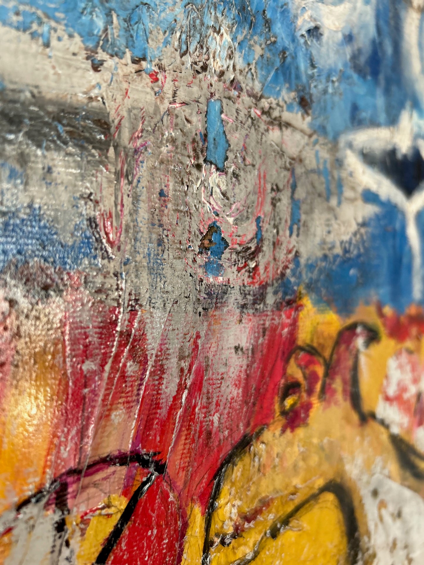 The Last Generation von Martin Burri | Ölgemälde