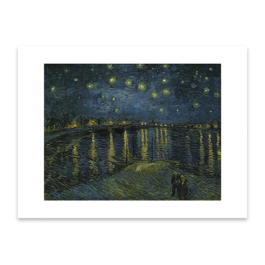 Sternennacht über der Rhone (1888) von Vincent van Gogh