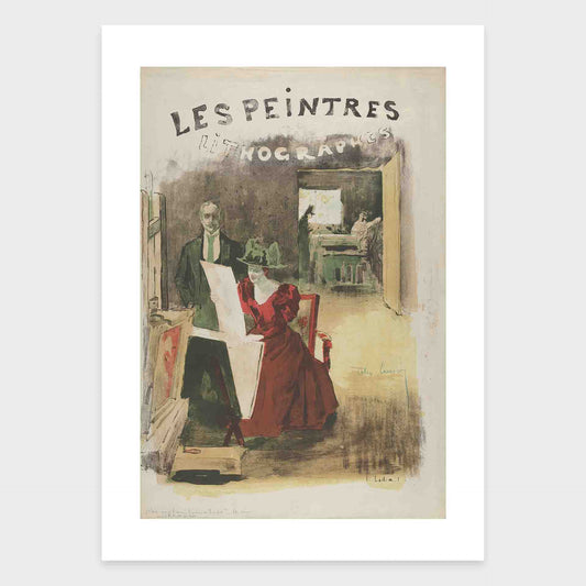 mirandolo-Cover-for-Les-Peintres-Lithographes-ca-1894-Alexandre-Lunois-French