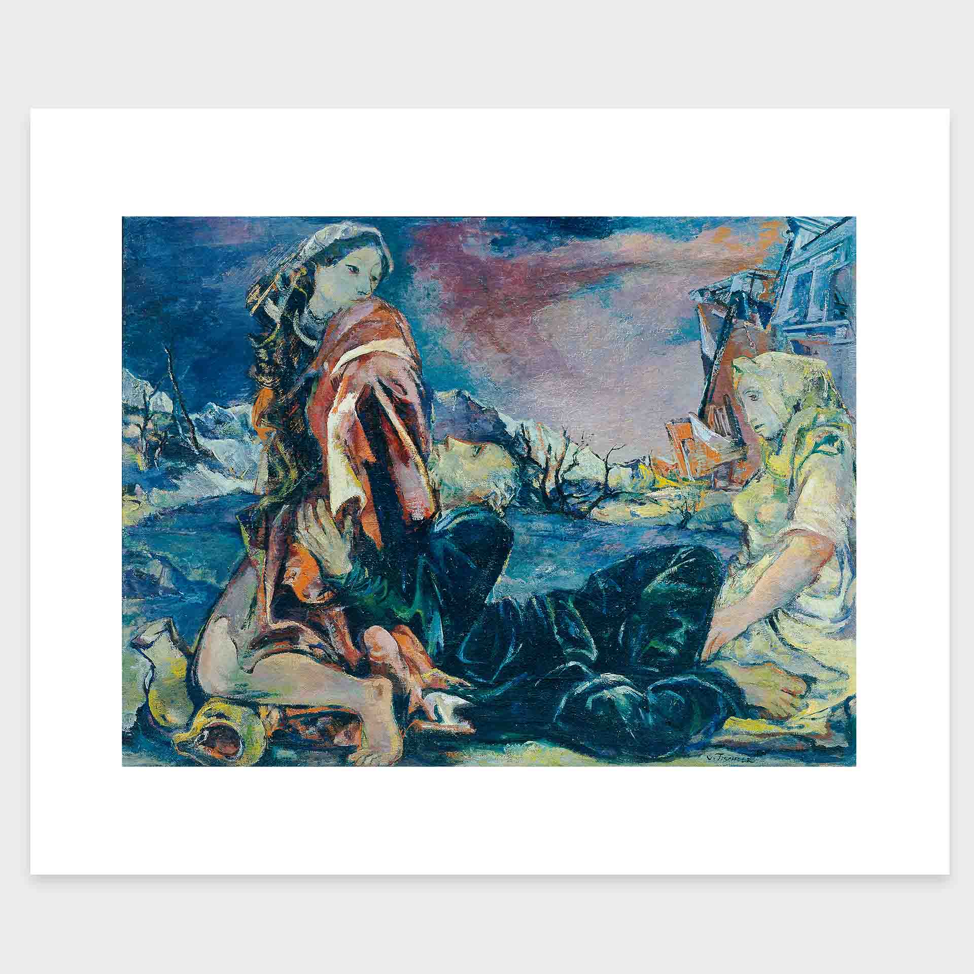 mirandolo-Sodom-und-Gomorra-Datierung-um-1945-Kuenstlerin-Viktor-Tischler-1890-Wien-1951-Beaulieu-sur-Mer